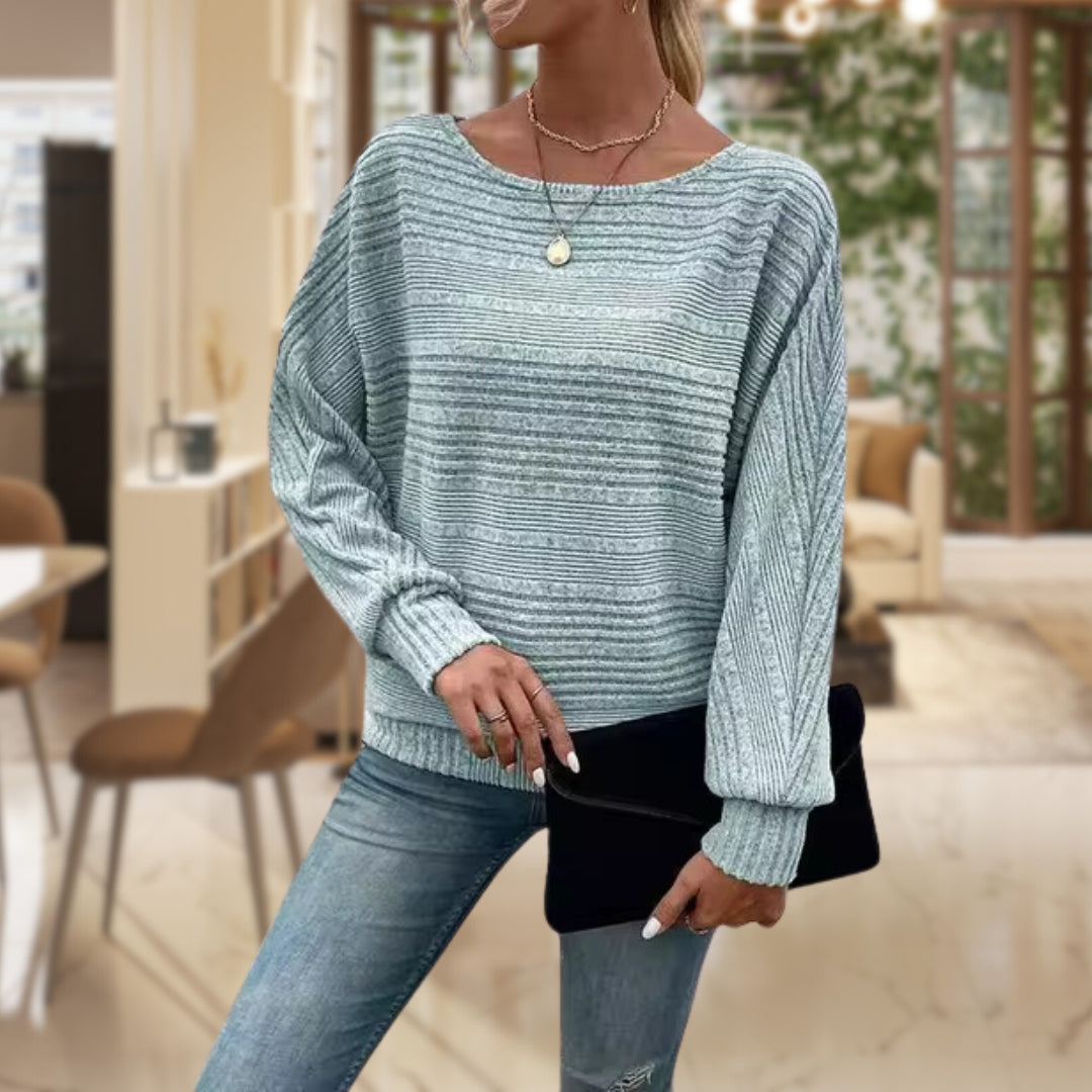 Abigail - Woven Sweater with Texture