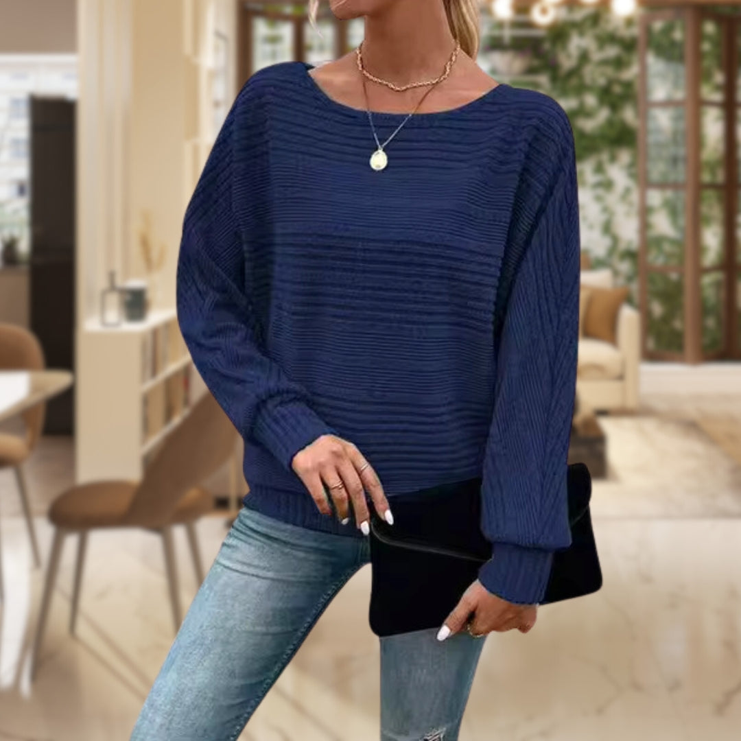 Abigail - Woven Sweater with Texture