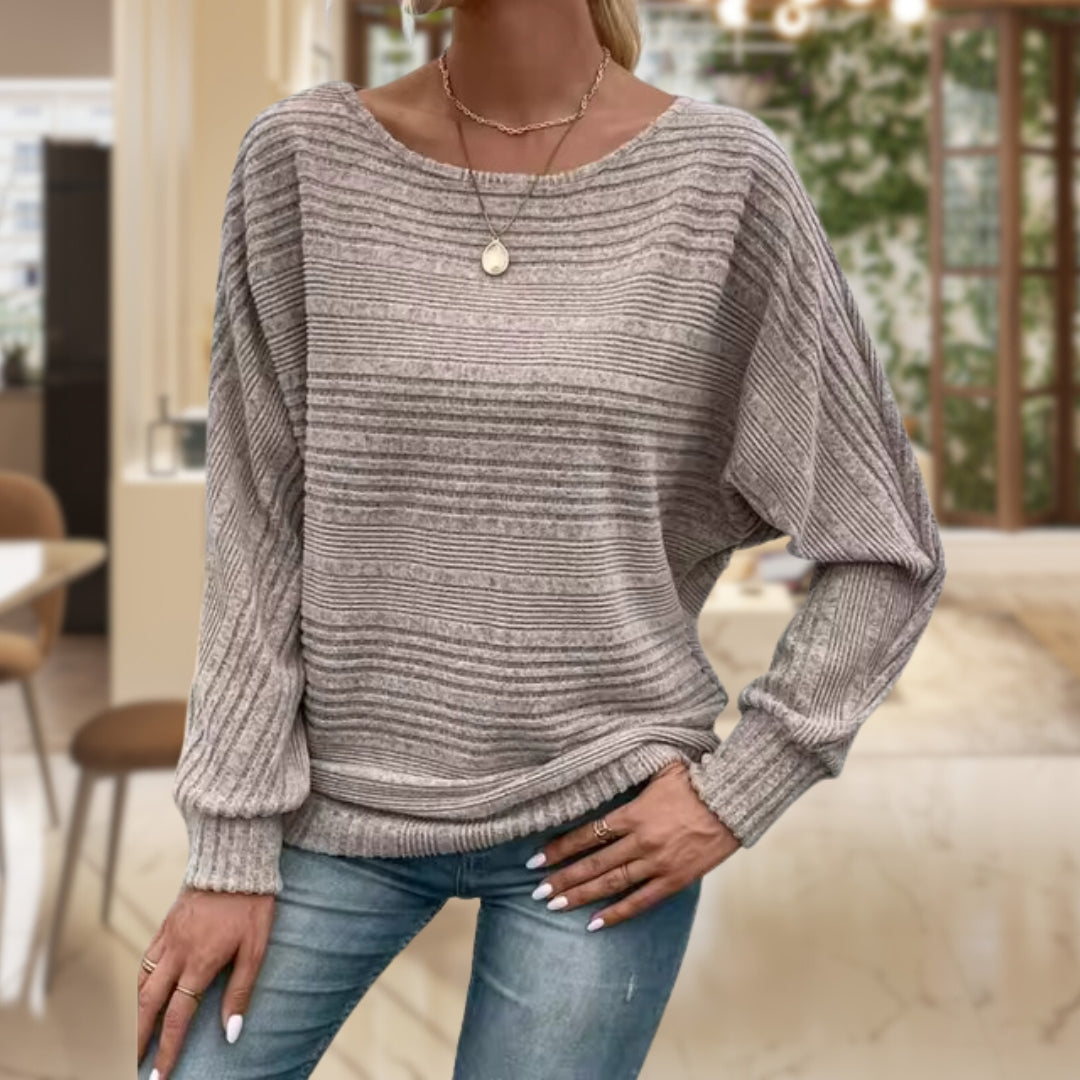 Abigail - Woven Sweater with Texture