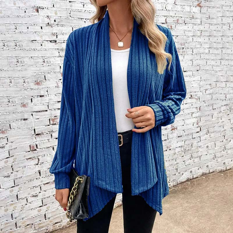 Sophia - Striped Collar Cardigan