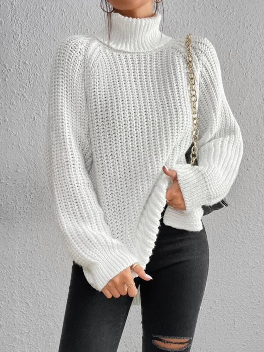 Nora - Soft Knit Turtleneck Sweater