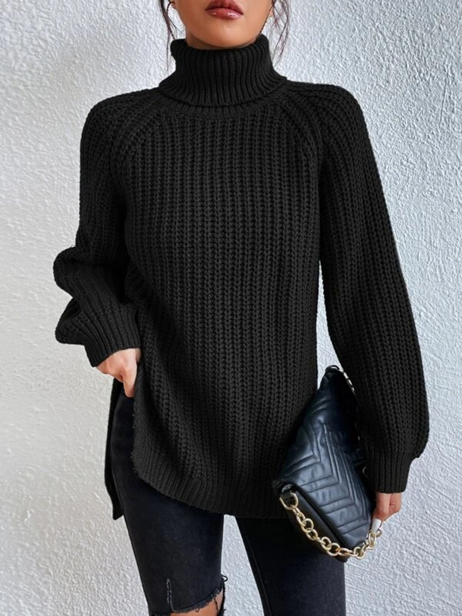 Nora - Soft Knit Turtleneck Sweater
