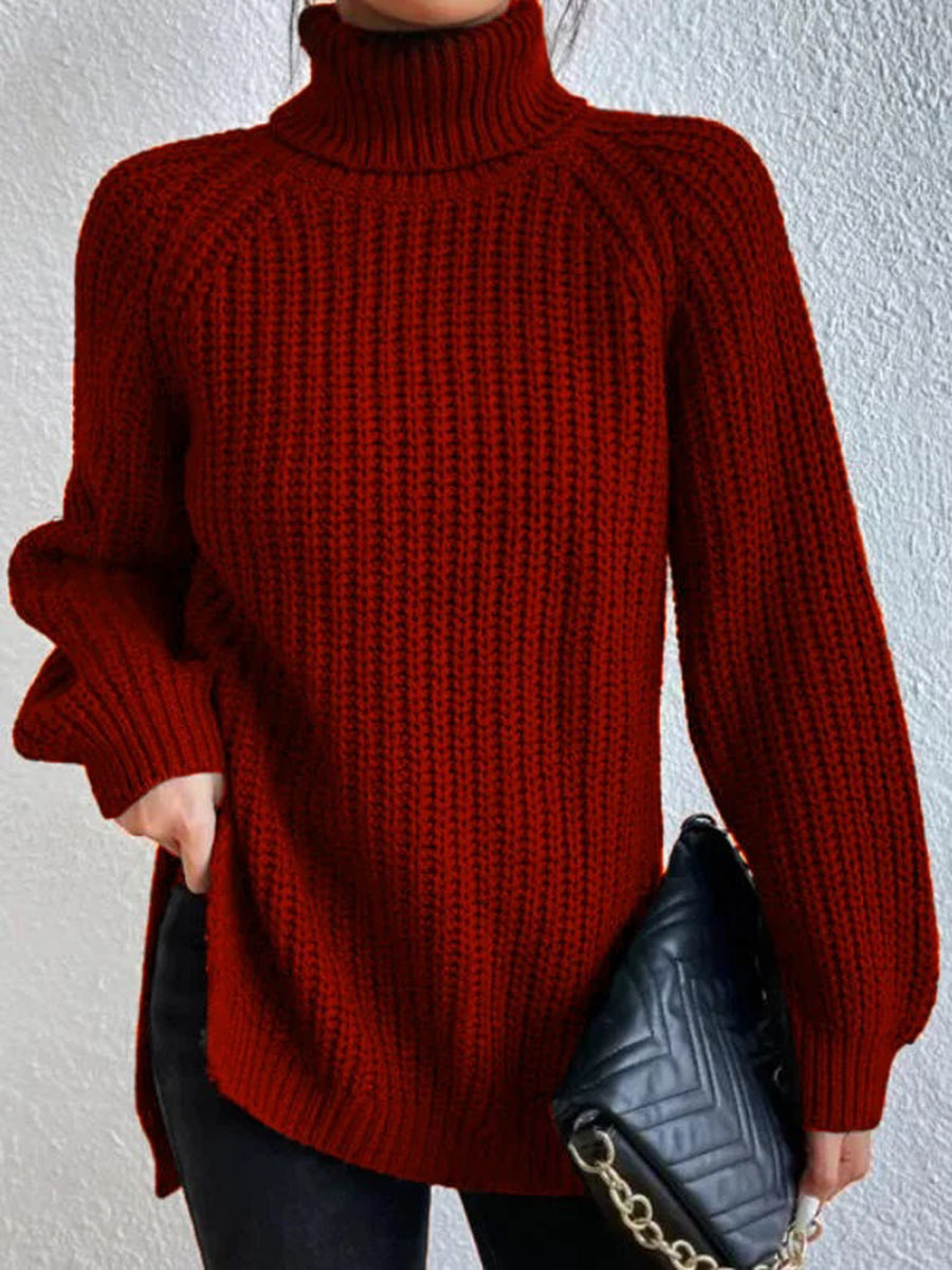 Nora - Soft Knit Turtleneck Sweater