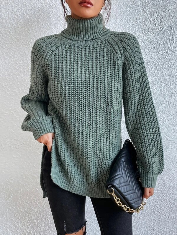 Nora - Soft Knit Turtleneck Sweater