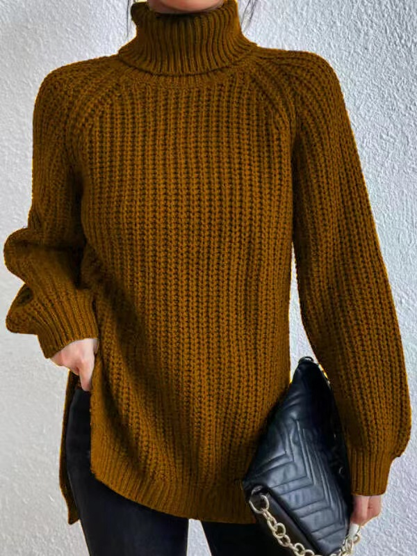 Nora - Soft Knit Turtleneck Sweater