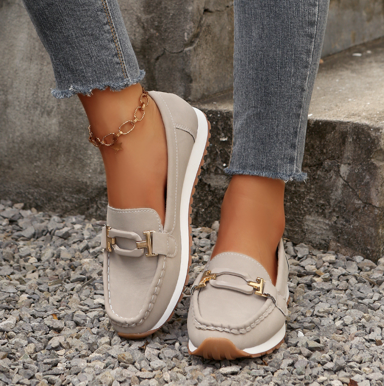 Emelia - Buckle Loafers