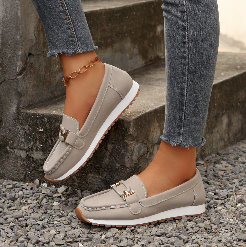 Emelia - Buckle Loafers