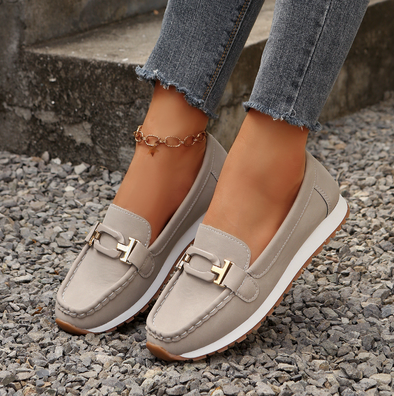 Emelia - Buckle Loafers