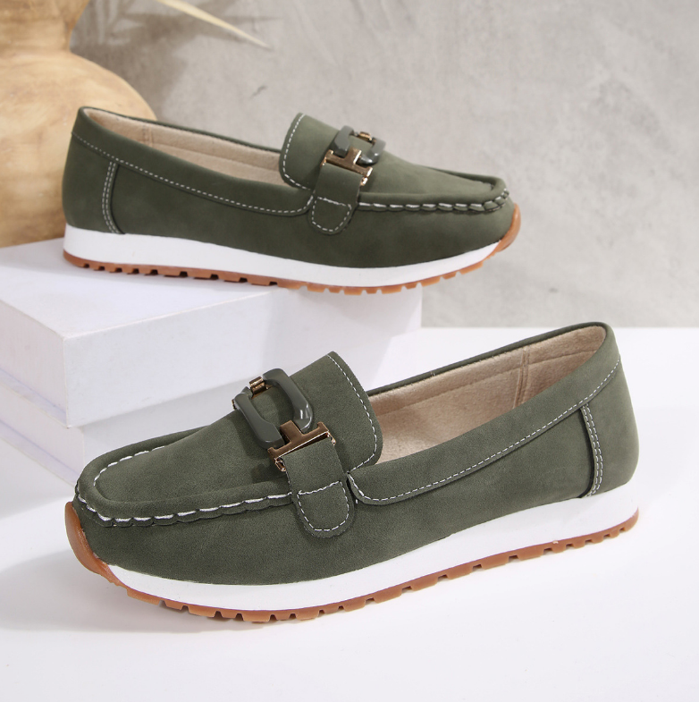 Emelia - Buckle Loafers