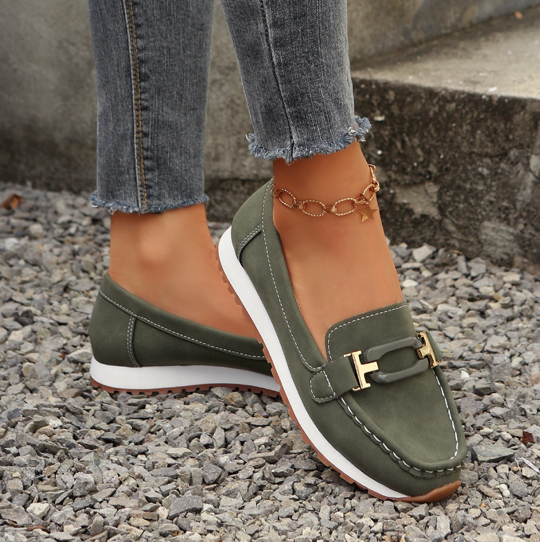 Emelia - Buckle Loafers