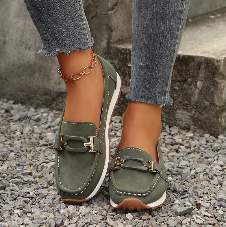 Emelia - Buckle Loafers
