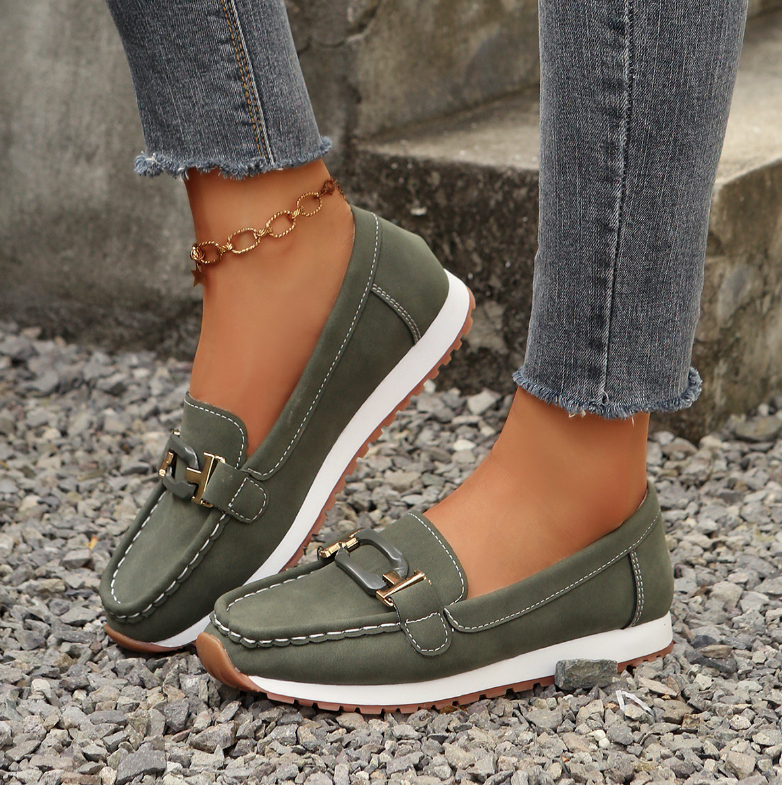 Emelia - Buckle Loafers