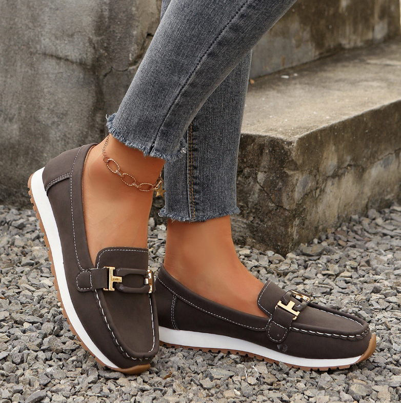 Emelia - Buckle Loafers