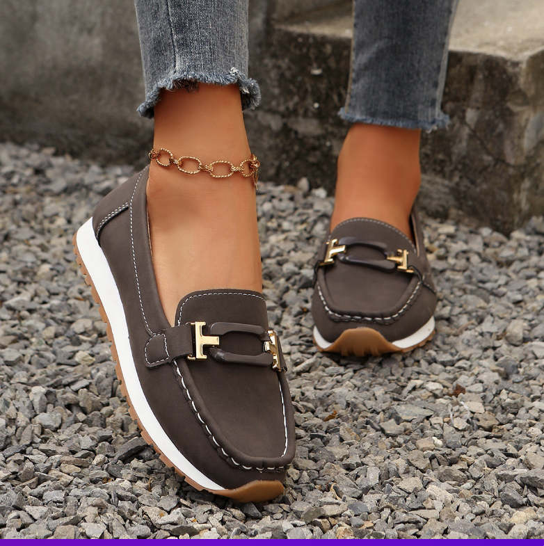 Emelia - Buckle Loafers