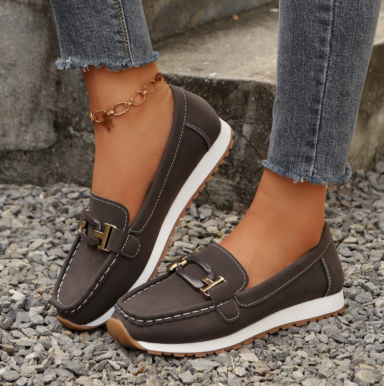 Emelia - Buckle Loafers