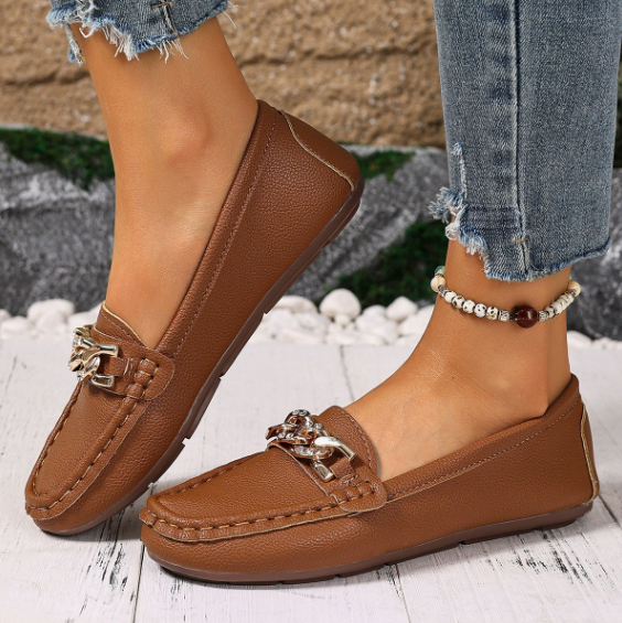Eden - Flat Diamond Loafers