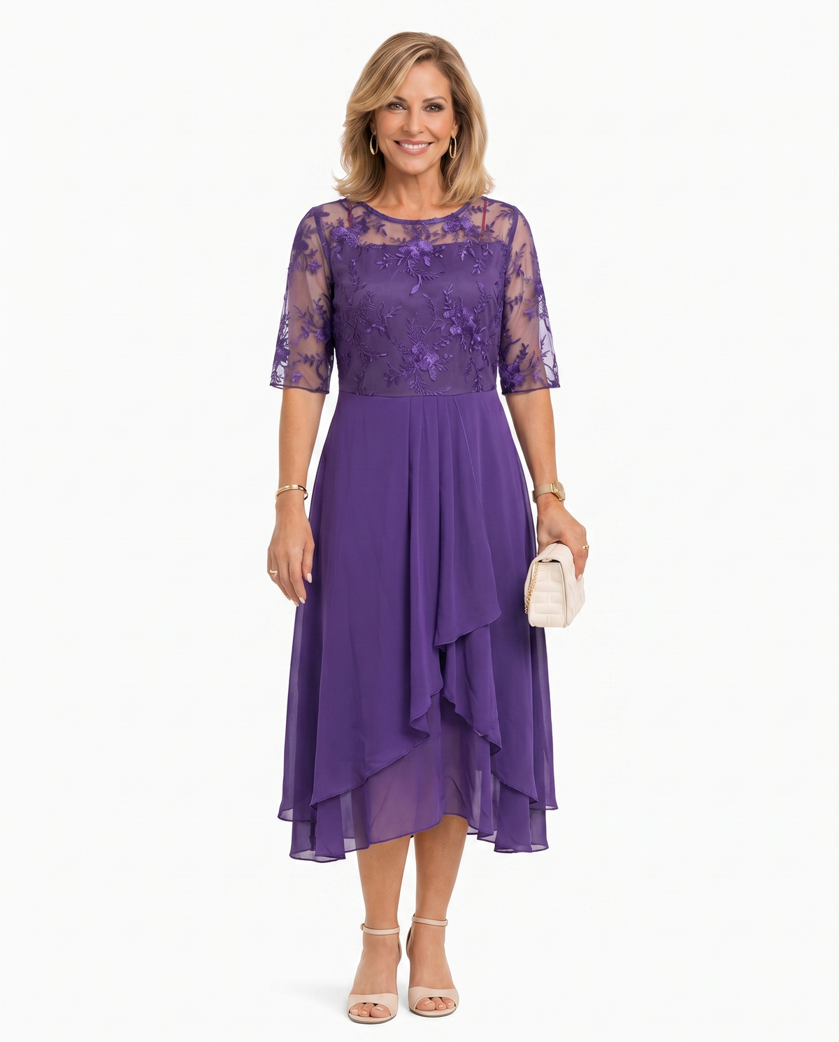 Rhonda - Elegant Lace Dress