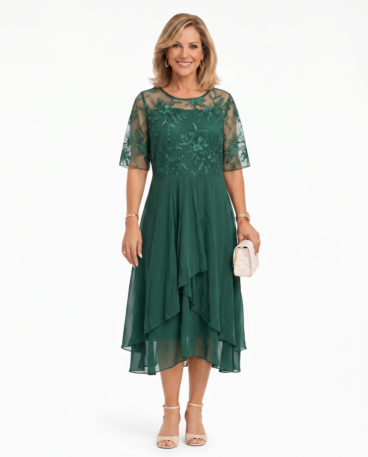 Rhonda - Elegant Lace Dress