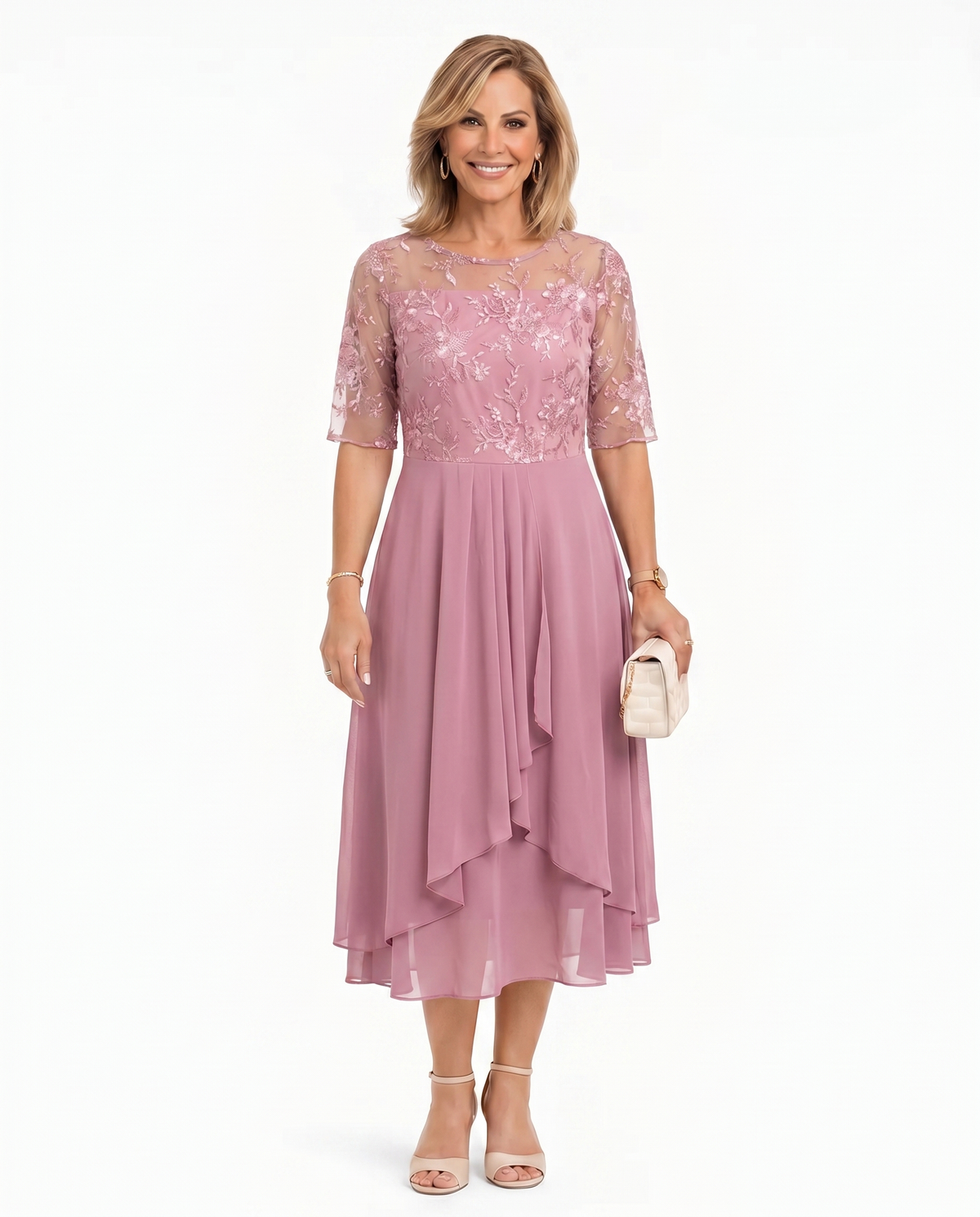 Rhonda - Elegant Lace Dress