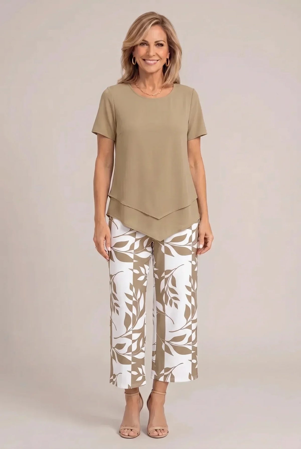 Veliora - Tailored Two-Piece Wide Leg Set